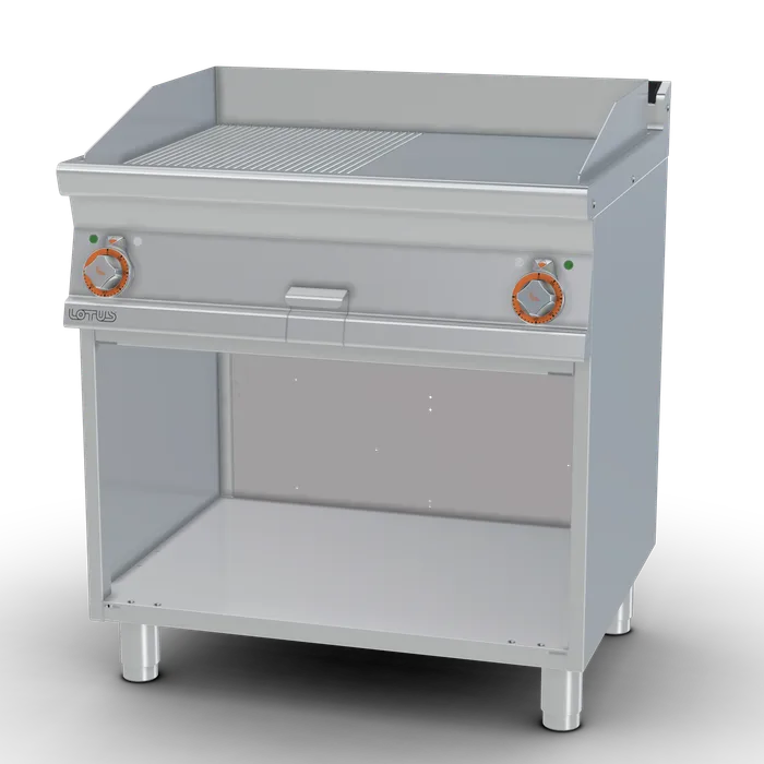 Elektriskā grilvirsma 50/50, ar neitrālo skapi FTLR-78ET