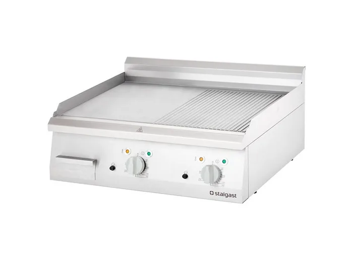 Elektriskā grilvirsma rievota-gluda 8.1 kW