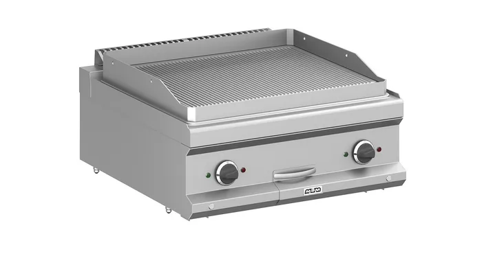 Elektriskā grilvirsma rievota  MAGISTRA PLUS 700 8.0 kW