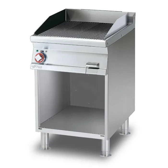 Elektriskā grilvirsma rievota SUPERCHROME, ar neitrālo skapi FTR-76ETS