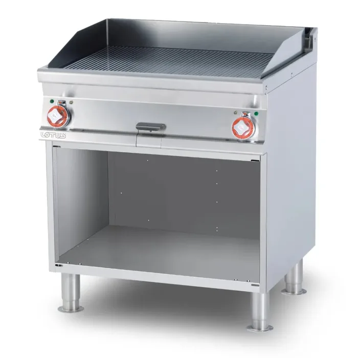 Elektriskā grilvirsma rievota SUPERCHROME, ar neitrālo skapi FTR-78ETS