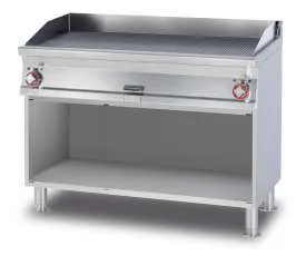 Elektriskā grilvirsma rievota SUPERCHROME, ar neitrālo skapi FTR-712ETS