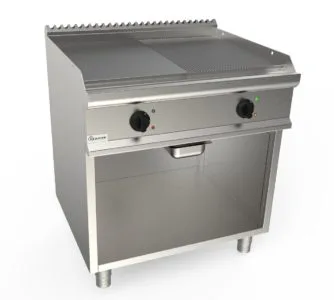 Elektriskā rievota-gluda grilvirsma ar neitrālo skapi LADY 700 L7/KTE2BAMC