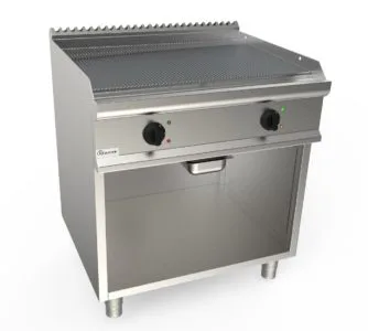 Elektriskā rievota grilvirsma ar neitrālo skapi LADY 700 L7/KTE2BARC