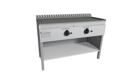 Gāzes gluda grilvirsma ar neitrālo skapi FRY-TOP FTSPS/2GK.BA