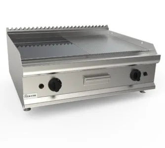Gāzes gluda-rievota grilvirsma LADY 700 L7/KTG2BBMC