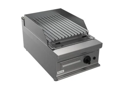 Gāzes lāvas akmeņu grilvirsma rievota E7/BS1BB