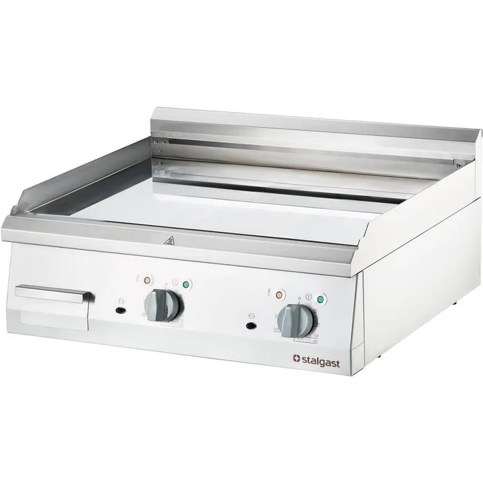 Hromēta elektriskā grilvirsma gluda 8.1 kW